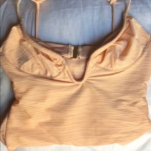 FOR LOVE & LEMONS MONACO BIKINI, PEACH SIZE LARGE